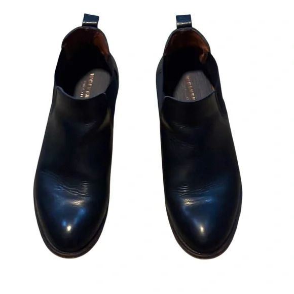 Women’s Wolverine Black Leather Pull On 1000 Miles Chelsea Boots Size 10 EU 41 - Picture 2 of 7